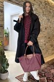 The Scamp Leopard Chillax Sweatshirt Bordeaux
